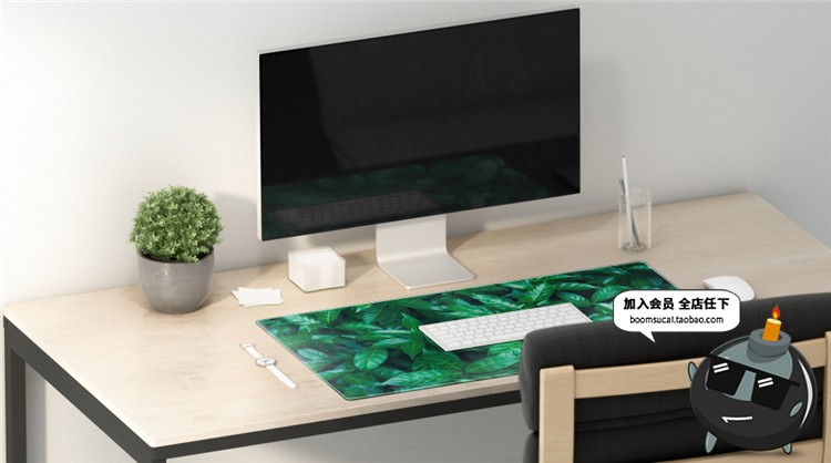 图片[4]-大鼠标垫办公桌垫大张垫子硅胶软垫Mockups样机PSD模板PS设计素材-设计猿