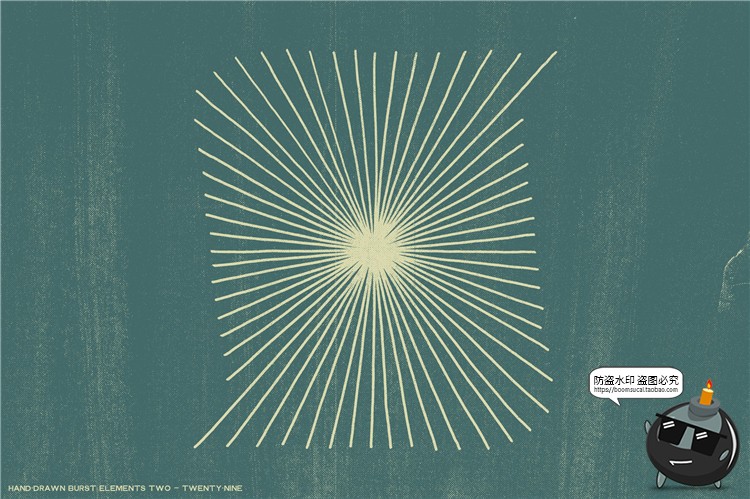 图片[8]-几何形状手绘爆裂爆炸线条时间速度效果线AI矢量元素PNG免抠素材-设计猿