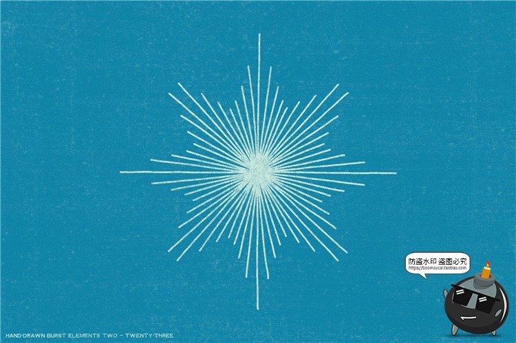 图片[9]-几何形状手绘爆裂爆炸线条时间速度效果线AI矢量元素PNG免抠素材-设计猿