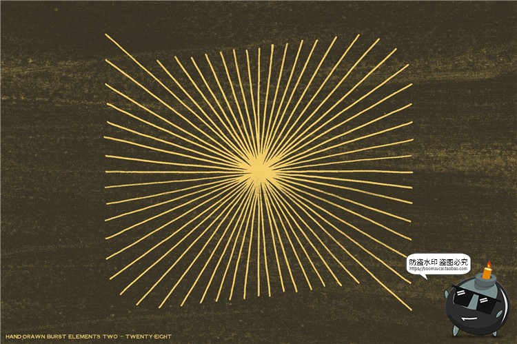 图片[11]-几何形状手绘爆裂爆炸线条时间速度效果线AI矢量元素PNG免抠素材-设计猿