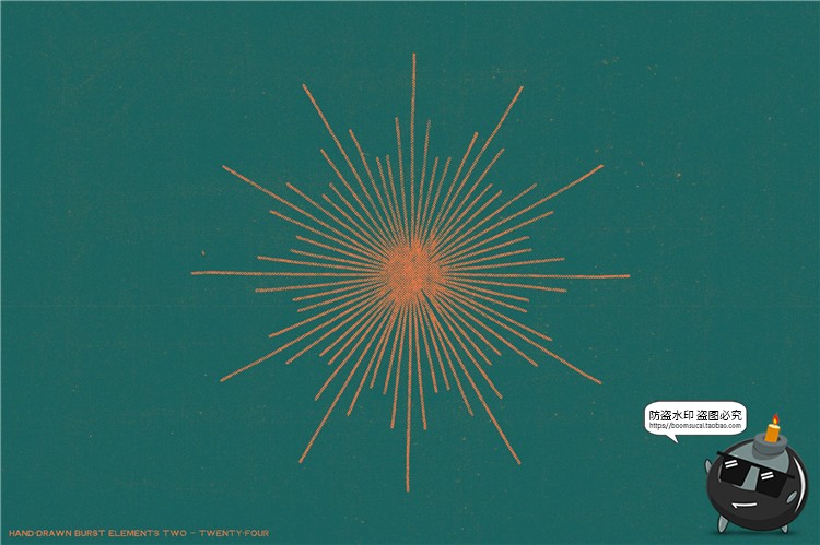 图片[13]-几何形状手绘爆裂爆炸线条时间速度效果线AI矢量元素PNG免抠素材-设计猿