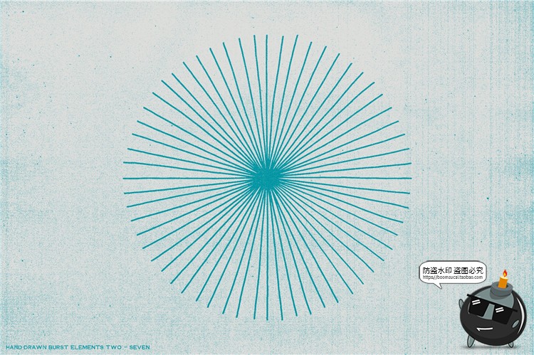 图片[20]-几何形状手绘爆裂爆炸线条时间速度效果线AI矢量元素PNG免抠素材-设计猿