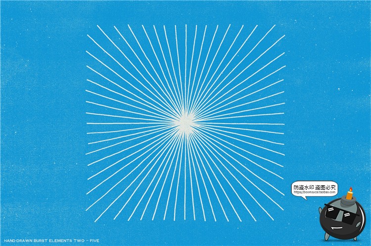 图片[22]-几何形状手绘爆裂爆炸线条时间速度效果线AI矢量元素PNG免抠素材-设计猿