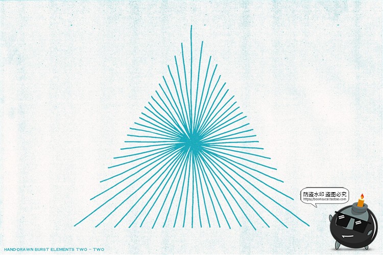图片[23]-几何形状手绘爆裂爆炸线条时间速度效果线AI矢量元素PNG免抠素材-设计猿
