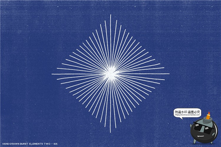 图片[24]-几何形状手绘爆裂爆炸线条时间速度效果线AI矢量元素PNG免抠素材-设计猿