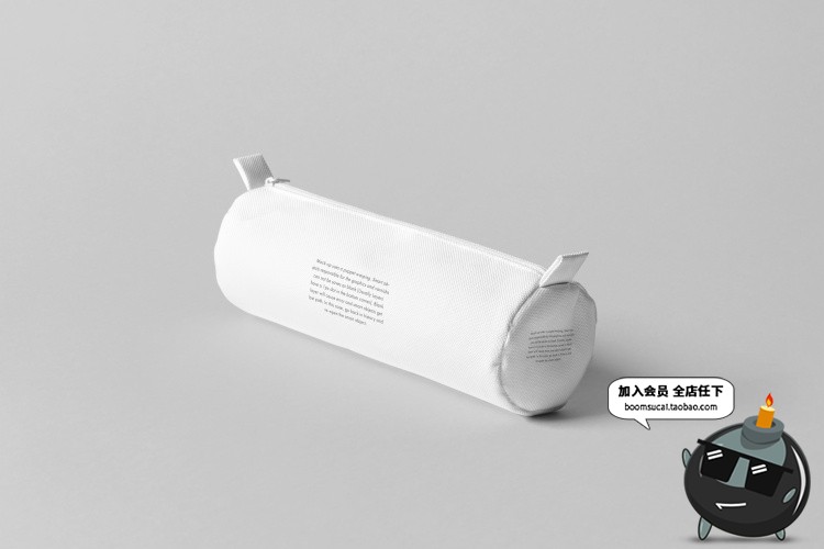 图片[3]-办公文具橡皮铅笔袋设计VI文创样机psd智能贴图模型mockups素材-设计猿