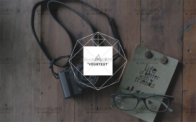 图片[5]-简约时尚几何抽象广告店铺标志LOGO图标海报PSD源文件PS设计素材-设计猿