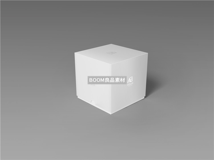 图片[3]-合抽拉翻盖扣盖包装盒纸盒智能贴图效果展示样机模板PSD设计素材-设计猿