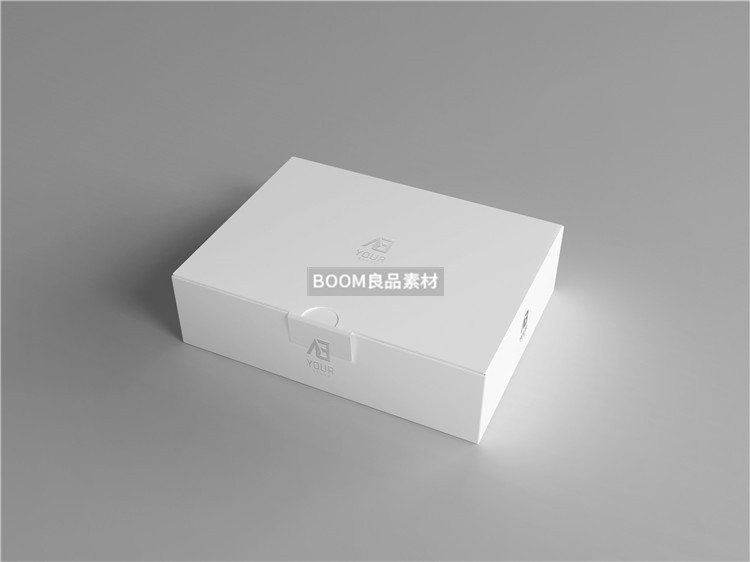 图片[8]-合抽拉翻盖扣盖包装盒纸盒智能贴图效果展示样机模板PSD设计素材-设计猿