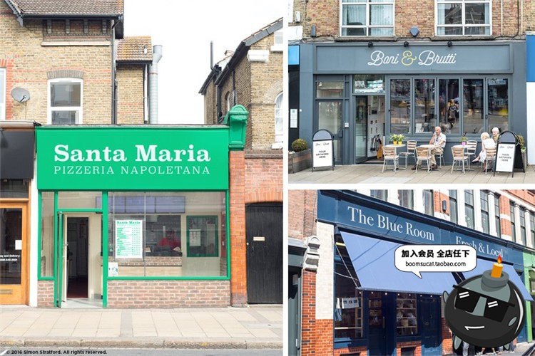 图片[1]-餐厅咖啡馆茶饮小店店铺门面招牌广告效果PS素材PSD样机设计模板-设计猿