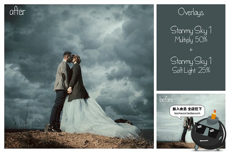 图片[8]-阴森下雨阴天乌云天空照片JPG背景底纹图片效果后期合成设计素材-设计猿