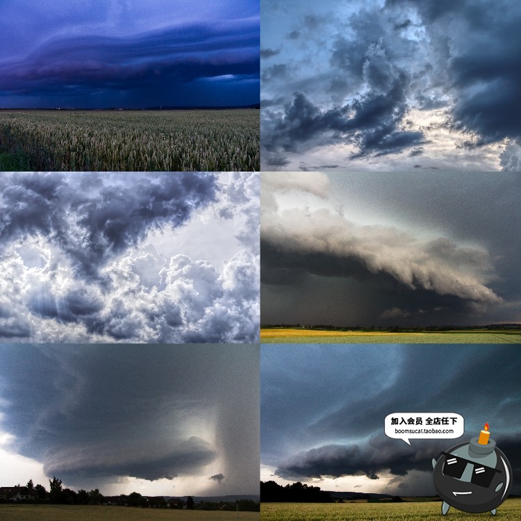 图片[11]-阴森下雨阴天乌云天空照片JPG背景底纹图片效果后期合成设计素材-设计猿