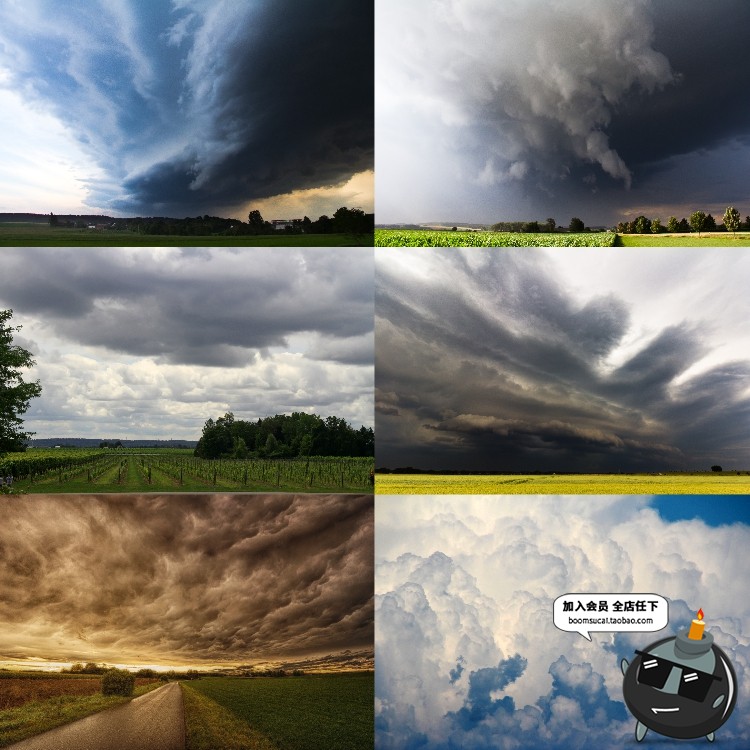 图片[18]-阴森下雨阴天乌云天空照片JPG背景底纹图片效果后期合成设计素材-设计猿