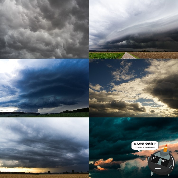 图片[21]-阴森下雨阴天乌云天空照片JPG背景底纹图片效果后期合成设计素材-设计猿