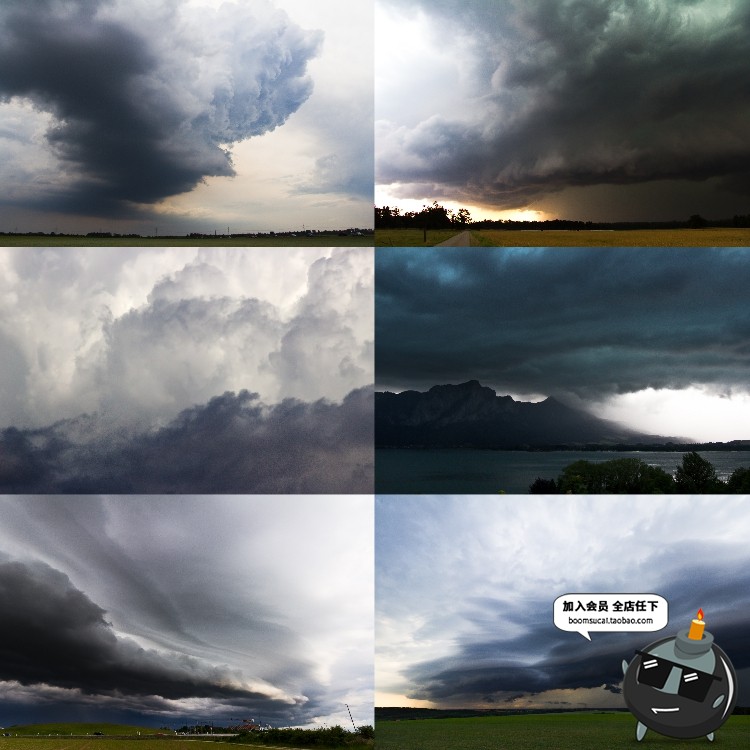 图片[25]-阴森下雨阴天乌云天空照片JPG背景底纹图片效果后期合成设计素材-设计猿