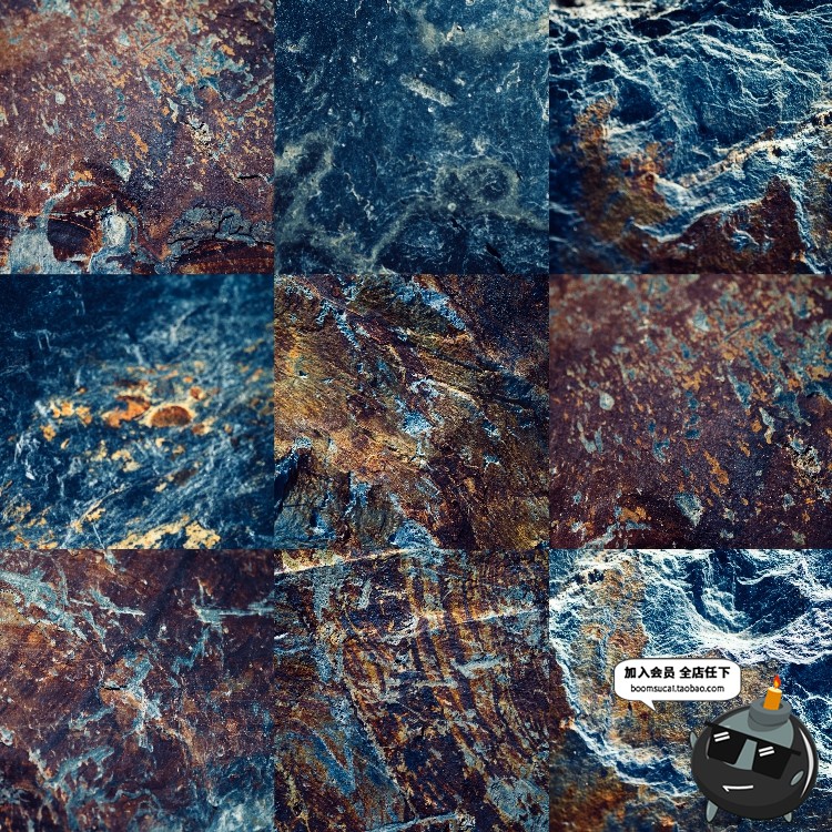 图片[1]-岩石石纹花岗岩痕裂痕断面图案纹理背景JPG高清高分辨率图片素材-设计猿