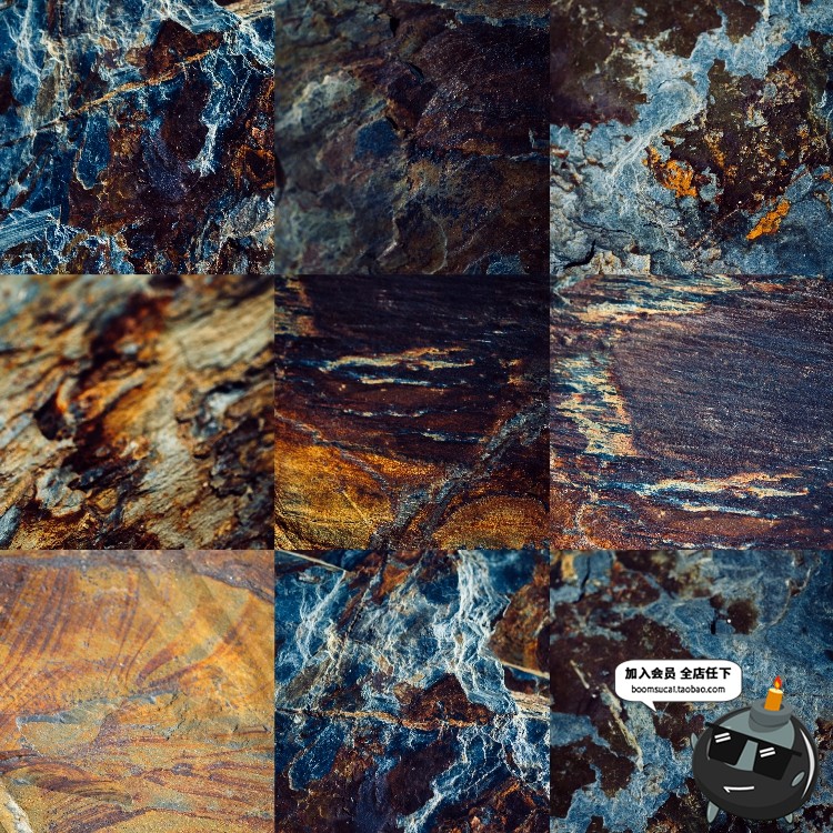 图片[10]-岩石石纹花岗岩痕裂痕断面图案纹理背景JPG高清高分辨率图片素材-设计猿