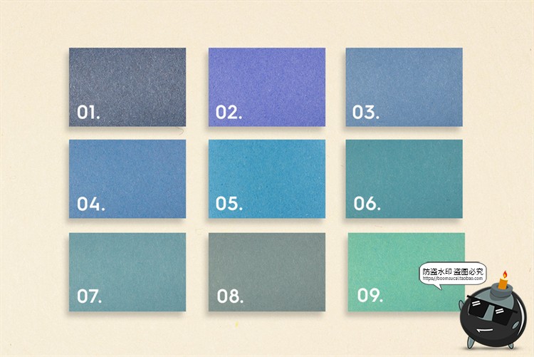 图片[2]-高清纯色毛毡绒布艺术粗布纸张材质贴图肌理背景底纹JPG图片素材-设计猿