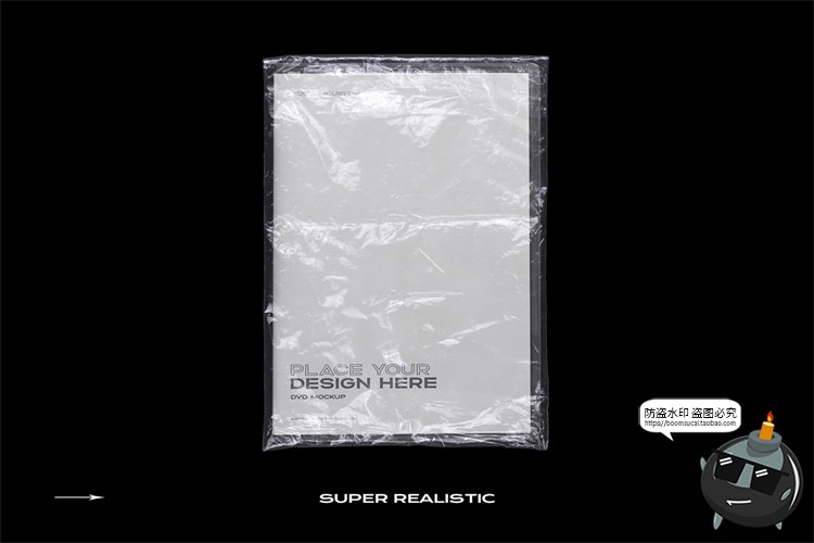 图片[20]-DVD透明碟片包装塑料塑封包装盒样机mockup智能贴图psd模版PS素材-设计猿