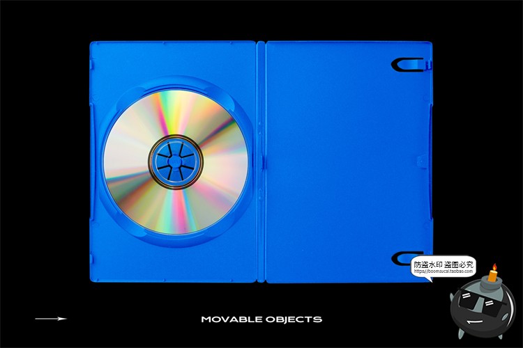 图片[22]-DVD透明碟片包装塑料塑封包装盒样机mockup智能贴图psd模版PS素材-设计猿