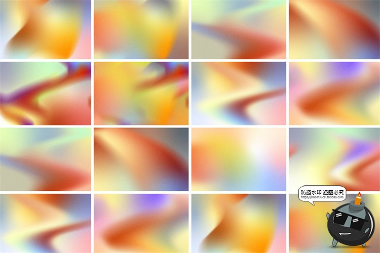 图片[5]-梦幻弥散风颗粒感噪点肌理纹理粗糙磨砂渐变背景底纹JPG图片素材-设计猿