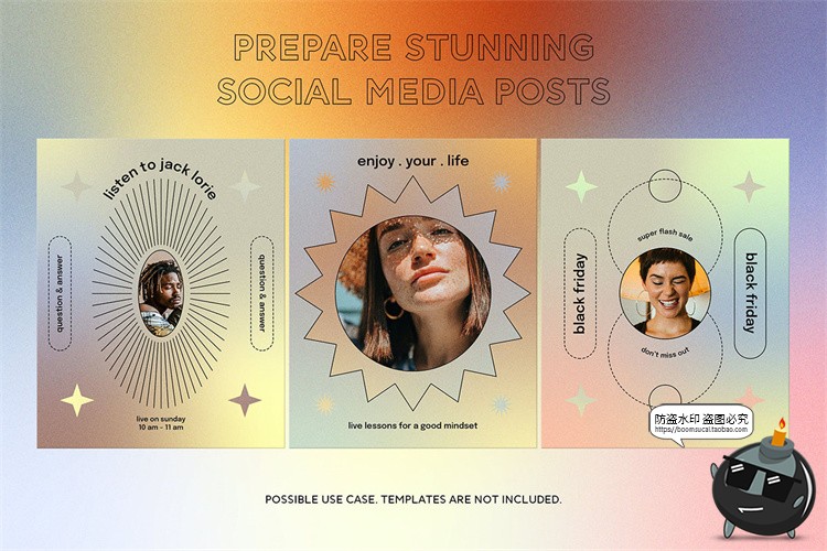 图片[8]-梦幻弥散风颗粒感噪点肌理纹理粗糙磨砂渐变背景底纹JPG图片素材-设计猿