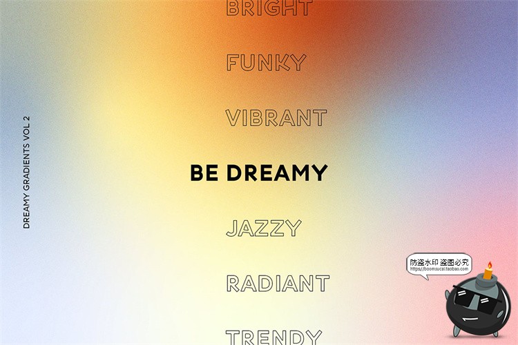 图片[10]-梦幻弥散风颗粒感噪点肌理纹理粗糙磨砂渐变背景底纹JPG图片素材-设计猿