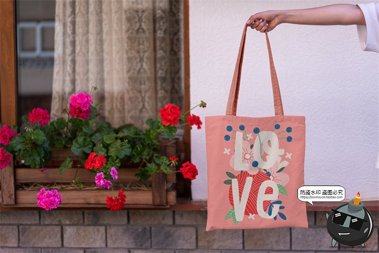 图片[7]-帆布袋手提袋户外场景效果展示智能贴图mockup样机PSD模版PS素材-设计猿