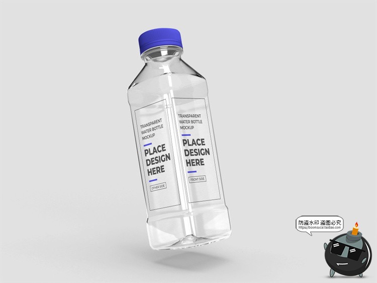 图片[4]-透明塑料瓶矿泉水瓶饮料瓶苏打水瓶子mockups样机PSD模板PS素材-设计猿