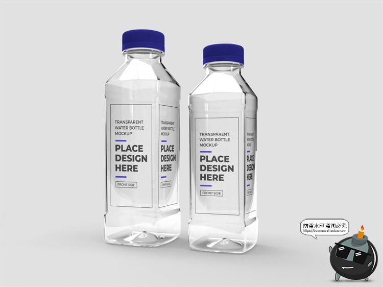 图片[7]-透明塑料瓶矿泉水瓶饮料瓶苏打水瓶子mockups样机PSD模板PS素材-设计猿
