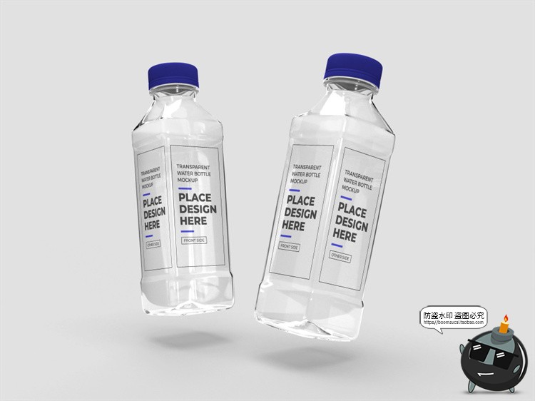 图片[9]-透明塑料瓶矿泉水瓶饮料瓶苏打水瓶子mockups样机PSD模板PS素材-设计猿