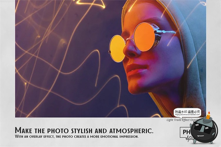 图片[3]-光丝光迹光线极光效果光影装饰叠加特效黑底后期合成JPG图片素材-设计猿