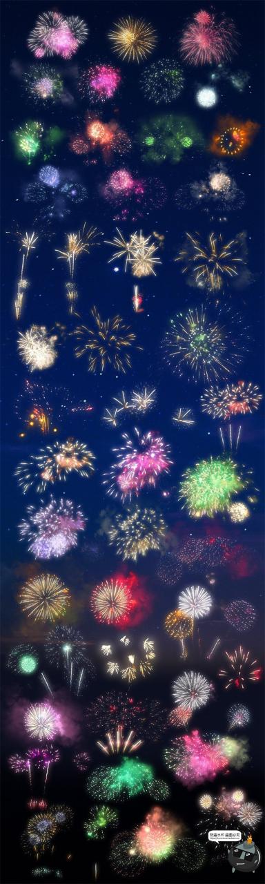 图片[12]-500+照片叠层合集 烟雾恐怖魔法火焰绚光特效JPG黑底图片合成素材-设计猿