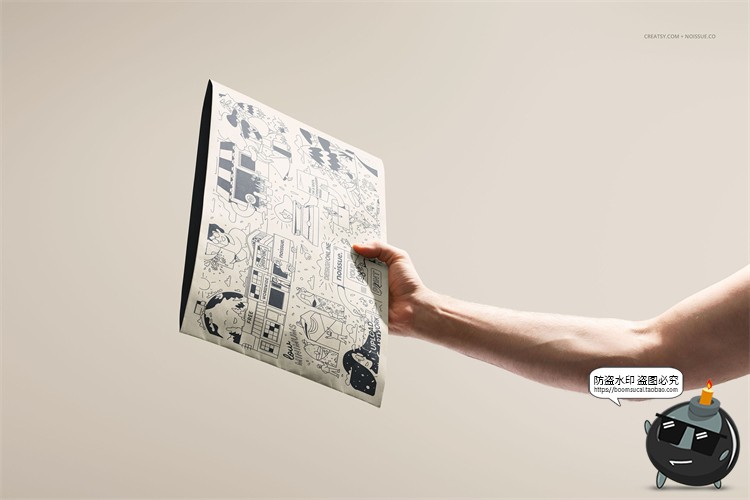 图片[7]-文创牛皮纸信封纸盒文具包装品牌贴图样机场景展示PSD模板PS素材-设计猿