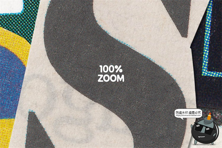 图片[4]-复古手工剪纸字母数字符号字符剪切画拼贴元素PSD模板分层PS素材-设计猿