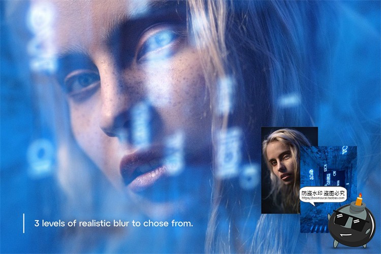 图片[6]-镜面玻璃反射滤镜图片科幻叠加mockups样机图层特效PSD模板PS素材-设计猿