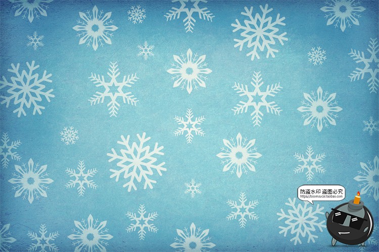 图片[6]-冰冻雪花冰晶寒冷元素冬季海报背景底纹PSD模板分层JPG图片PS素材-设计猿