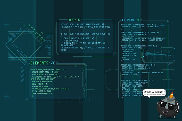 图片[24]-HUD信息图表高科技全息仪表盘数据可视化元素AI矢量PSD模板PS素材-设计猿