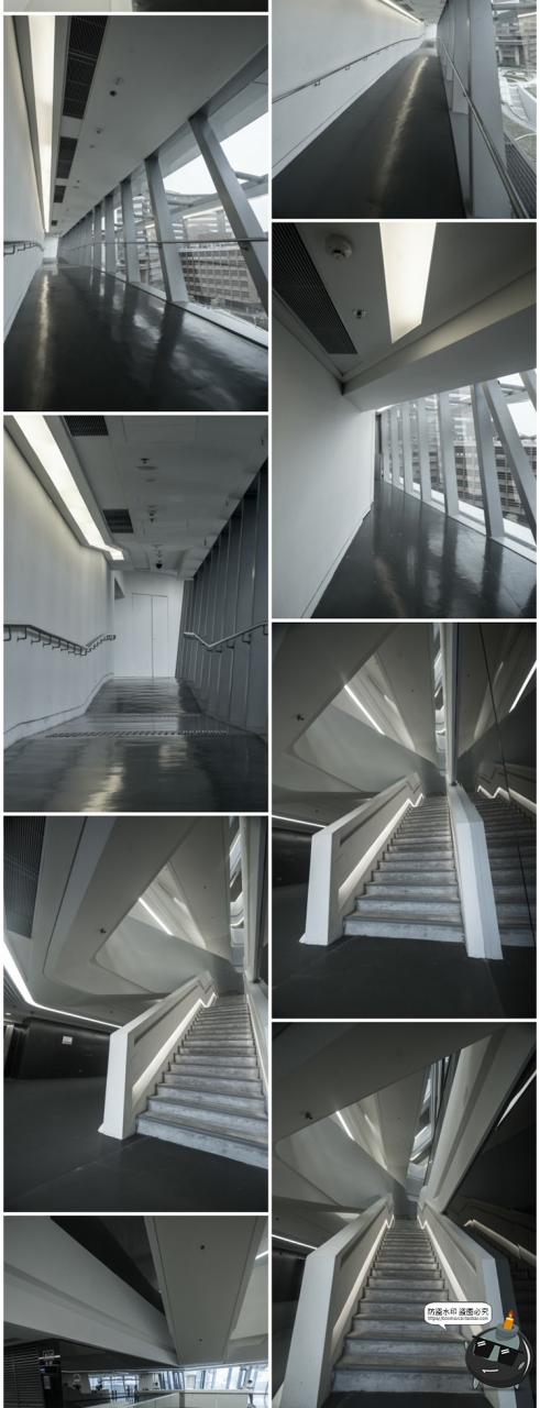 图片[5]-未来科幻设计感室内建筑走廊楼梯参考场景后期合成JPG图片素材-设计猿