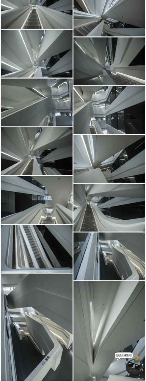 图片[8]-未来科幻设计感室内建筑走廊楼梯参考场景后期合成JPG图片素材-设计猿