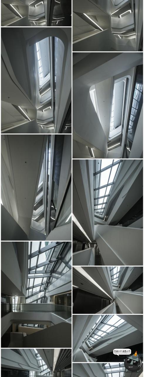 图片[11]-未来科幻设计感室内建筑走廊楼梯参考场景后期合成JPG图片素材-设计猿