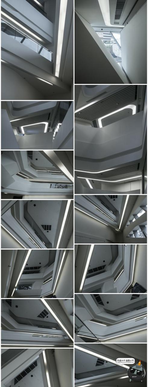 图片[17]-未来科幻设计感室内建筑走廊楼梯参考场景后期合成JPG图片素材-设计猿