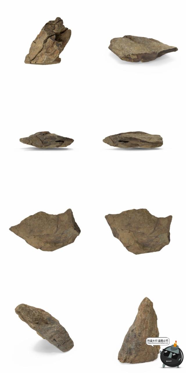 图片[13]-岩石石块石头自然真实场景装饰后期合成PNG免扣免抠图片PSD素材-设计猿