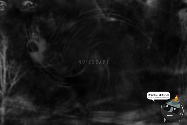 图片[11]-恐怖幽灵鬼影烟雾阴森氛围效果叠加图层JPG黑底图片后期合成素材-设计猿