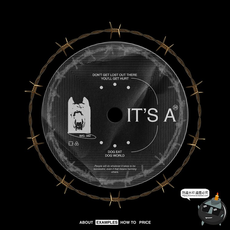 图片[4]-镀铬金属珠光生锈金色带刺铁丝后期合成多风格PNG免抠透明素材-设计猿