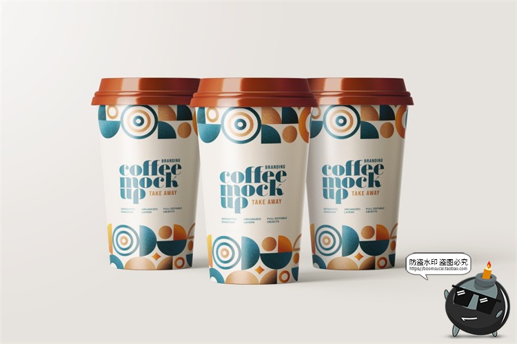 图片[21]-咖啡品牌提案VI名片包装袋纸杯马克杯贴图衍生样机PSD模板PS素材-设计猿
