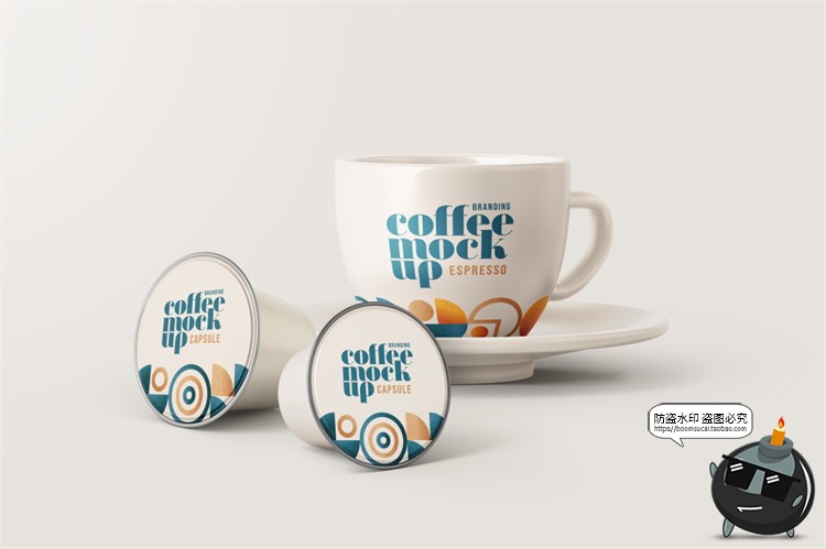 图片[25]-咖啡品牌提案VI名片包装袋纸杯马克杯贴图衍生样机PSD模板PS素材-设计猿