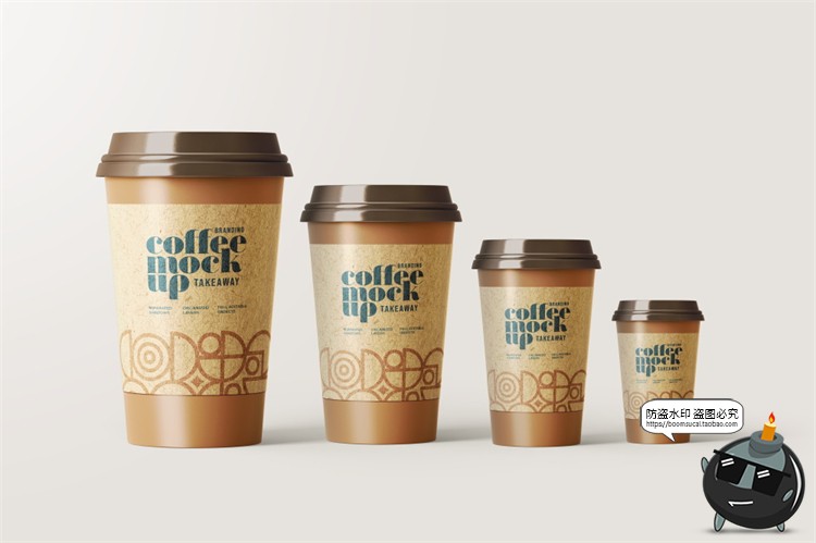 图片[28]-咖啡品牌提案VI名片包装袋纸杯马克杯贴图衍生样机PSD模板PS素材-设计猿