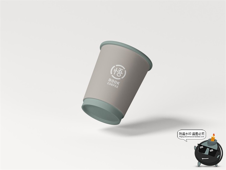 图片[18]-文创品牌VI提案logo效果图展示杯子U盘画架名片样机PSD模板PS素材-设计猿