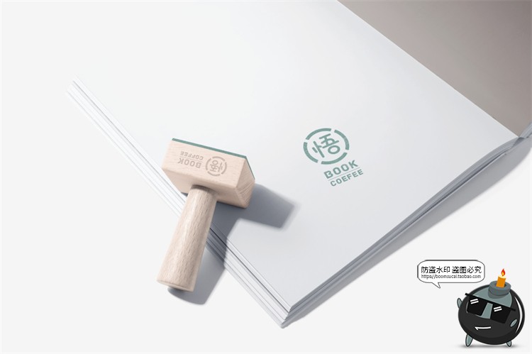 图片[22]-文创品牌VI提案logo效果图展示杯子U盘画架名片样机PSD模板PS素材-设计猿